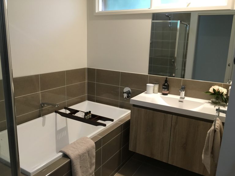 Bathroom transformation in Victoria