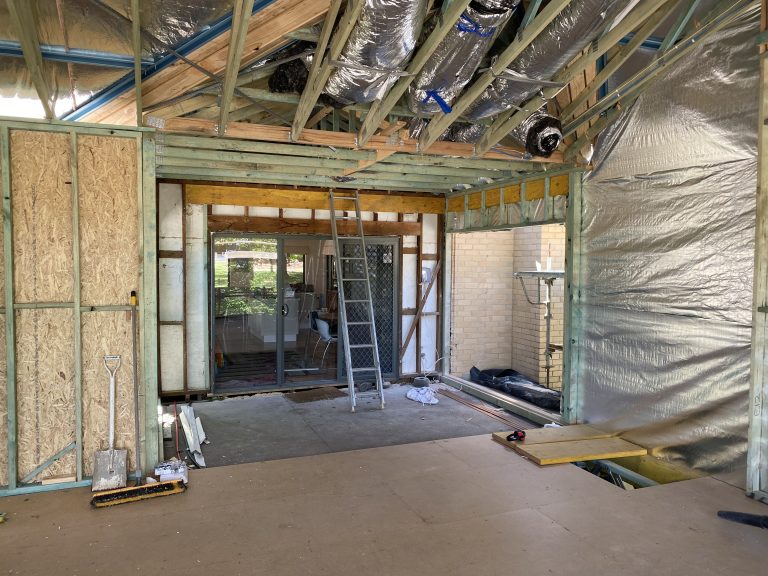 Extending original house in Victoria home build