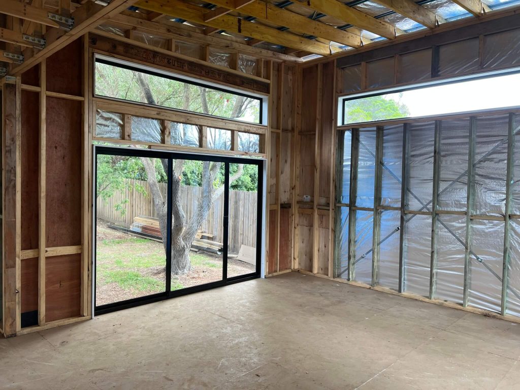 Home taking shape in Phillip Island for new home build project