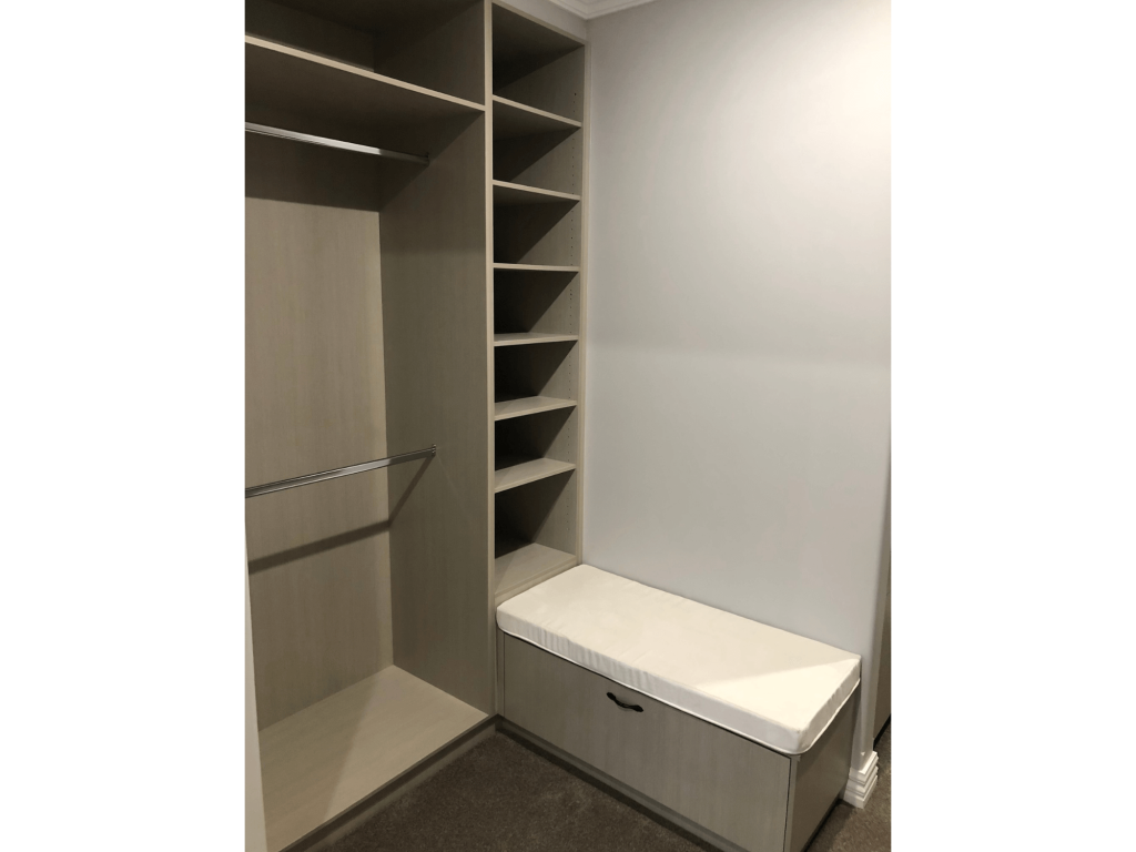Officer cupboards walk in wardrobe and storage box built-in
